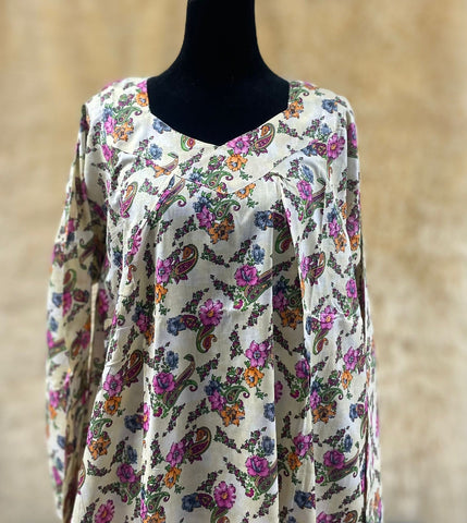 2XL جلابية هريس كيمري كم طويل⁩