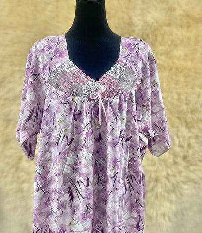 2XL" جلابية قطن اندونيسي نص كم "تقصر بعد الغسيل⁩⁩⁩