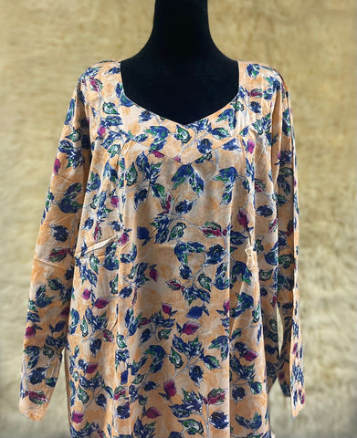 2XL جلابية هريس كيمري كم طويل⁩