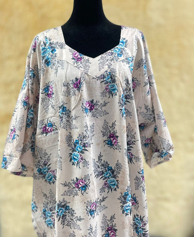 2XL جلابية هريس شربت خفيفة نص كم