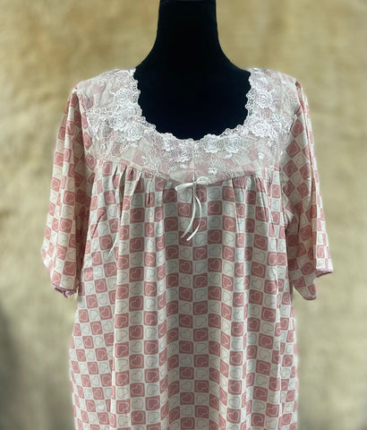 2XL" جلابية قطن اندونيسي نص كم "تقصر بعد الغسيل⁩⁩⁩