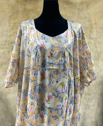 4XL جلابية هريس شربت خفيف نص كم