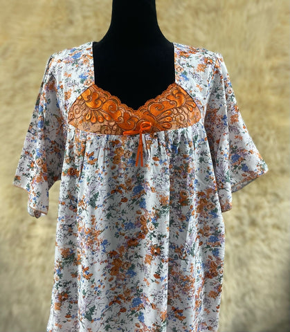 2XL" جلابية قطن اندونيسي نص كم "تقصر بعد الغسيل⁩⁩⁩