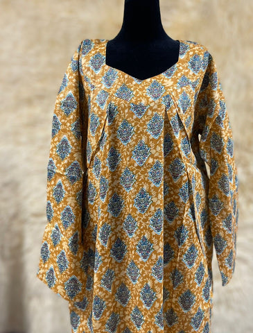 2XL جلابية هريس كيمري كم طويل⁩