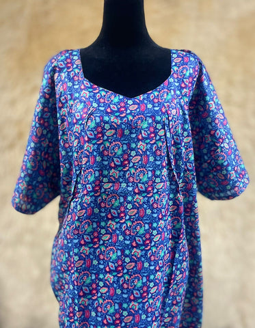 4XL جلابية هريس كيمري نص كم