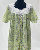 L  جلابية قطن ليبرتي  نص كم⁩⁩⁩⁩⁩⁩⁩⁩