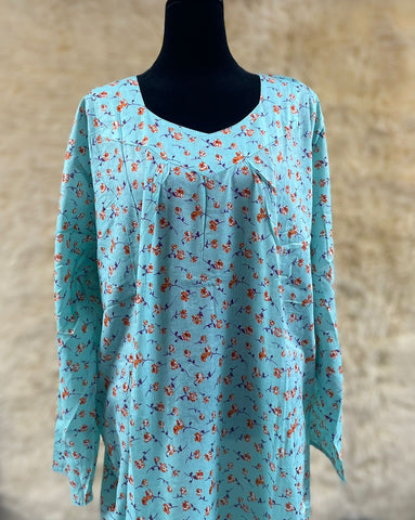 2XL جلابية هريس كيمري كم طويل⁩