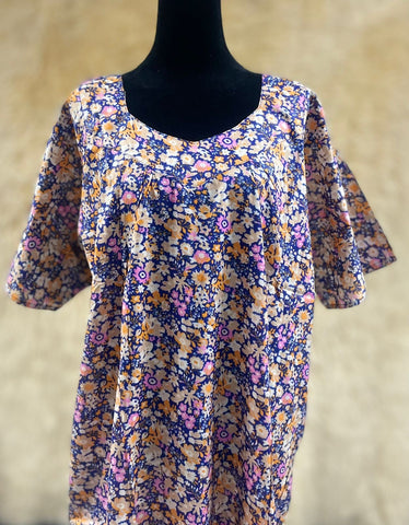 4XL جلابية هريس كيمري نص كم