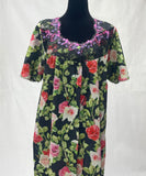 جلابية قطن ليبرتي  نص كم⁩⁩⁩ 2XL